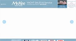 Desktop Screenshot of mckeeyachtsales.com